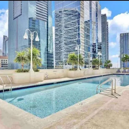 Amazing Condo With Free Parking In Brickell Miami Exterior photo